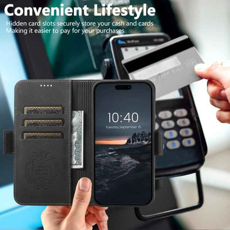 SUTENI J07 Multifunctional Horizontal Flip Magsafe Leather Phone Case
