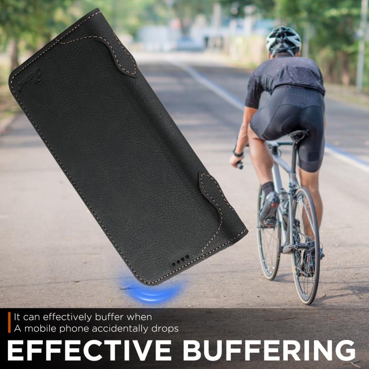 SUTENI J07 Flip Leather Phone Case - Multifunctional Horizontal Flip MagSafe Design