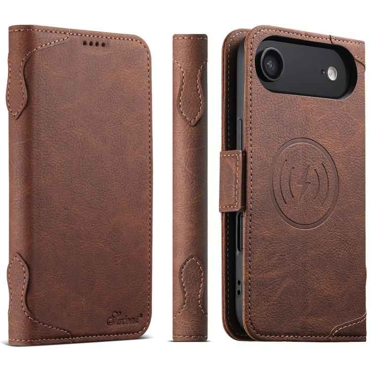 SUTENI J07 Multifunctional Horizontal Flip Magsafe Leather Phone Case