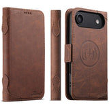 SUTENI J07 Flip Leather Phone Case - Multifunctional Horizontal Flip MagSafe Design