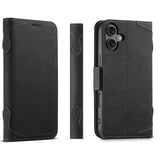 SUTENI J07 Flip Leather Phone Case - Multifunctional Horizontal Flip MagSafe Design