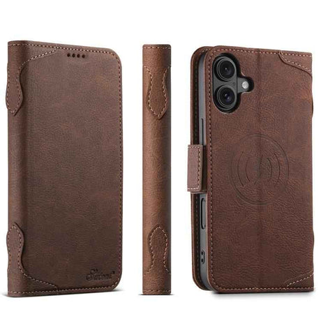 SUTENI J07 Multifunctional Horizontal Flip Magsafe Leather Phone Case
