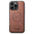 Suteni G5 Litchi Leather Magnetic MagSafe Phone Case