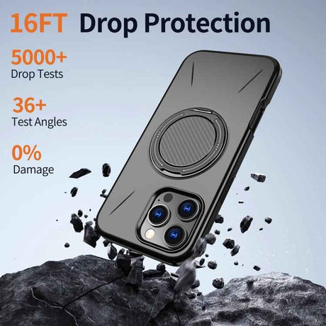 Kalebol Magnetic MagSafe Rotation Holder PC Phone Case