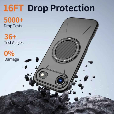 Kalebol Magnetic MagSafe Rotation Holder PC Phone Case