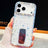 Rhinestone Glitter TPU 4-corners Anti-fall Phone Case with Holder