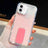 Rhinestone Glitter TPU 4-corners Anti-fall Phone Case with Holder