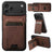 Suteni H02 Litchi Leather Card Wallet Stand Back Phone Case