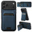 Suteni H02 Litchi Leather Card Wallet Stand Back Phone Case