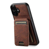 Suteni H02 Litchi Leather Card Wallet Stand Back Phone Case