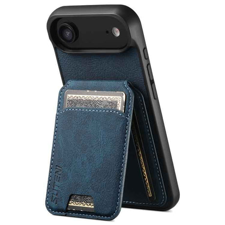 Suteni H02 Litchi Leather Card Wallet Stand Back Phone Case