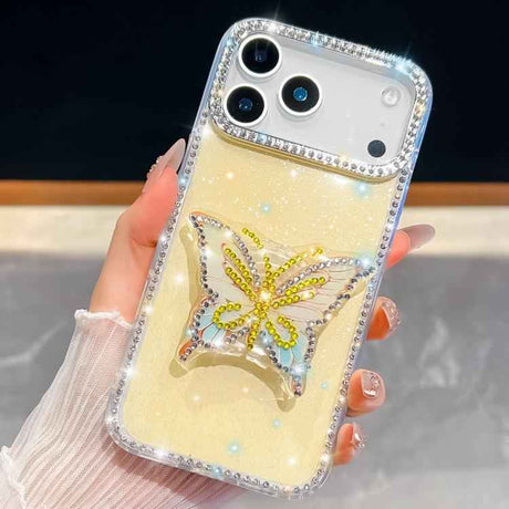 Diamond Glitter Butterfly Holder Phone Case