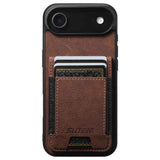 Suteni H03 Litchi Leather Card Bag Stand Back Phone Case