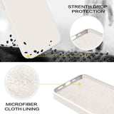 Kalebol Solid Color Simple All-inclusive Liquid Silicone Phone Case