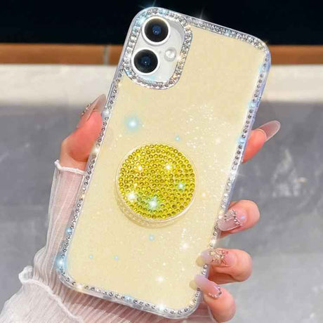 Diamond Glitter Diamond Round Holder Phone Case