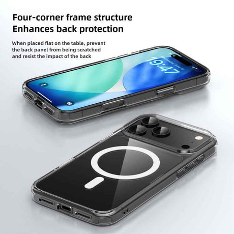Kalebol Ice-clear MagSafe Anti-drop Phone Case