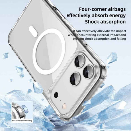 Kalebol Ice-clear MagSafe Anti-drop Phone Case