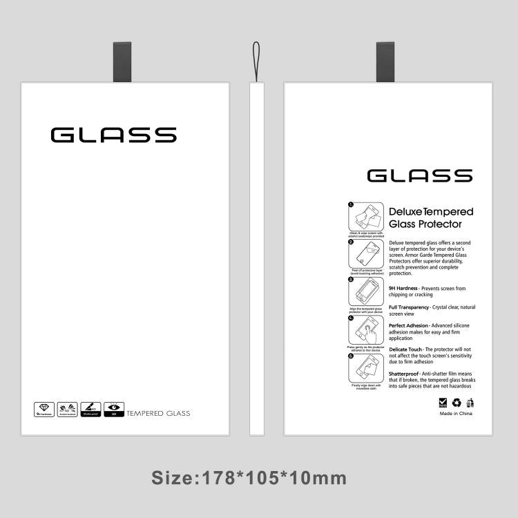 10pcs 360-Degree Privacy Silk-Screen Print Large Curved Edge High-Aluminium Tempered Glass Film, For iPhone 16e / iPhone 17 Pro Max