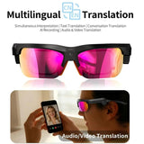 S100 13MP AI Smart Sports Glasses, Support Bluetooth Call / AI Recording / Music Control