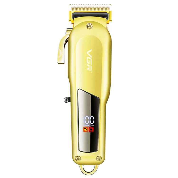 VGR V-278 10W USB Metal Electric Hair Clipper with LED Digital Display, V-278 (Gold), V-278 (Silver)