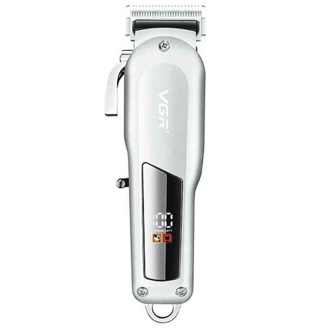 VGR V-278 10W USB Metal Electric Hair Clipper with LED Digital Display, V-278 (Gold), V-278 (Silver)