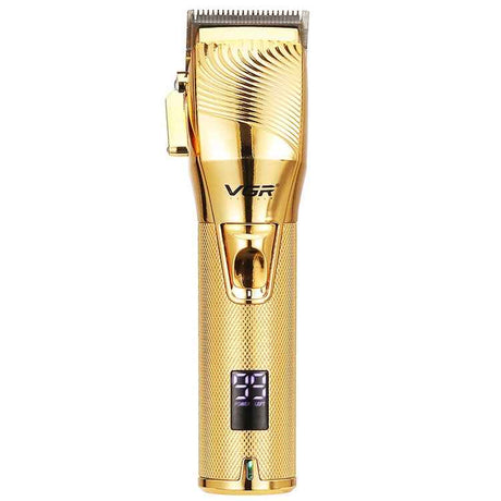 VGR V-280  10W USB Metal Electric Hair Clipper with LED Digital Display, V-280 (Black), V-280 (Gold)