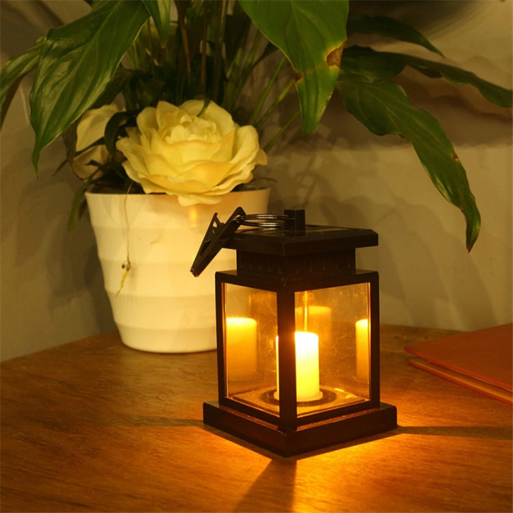 Solar Candle Light Retro Outdoor Waterproof LED Garden Light, Candle