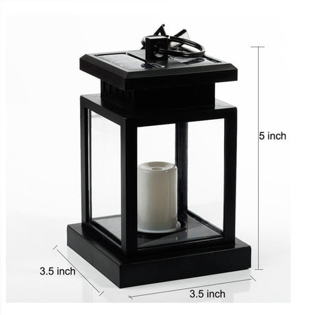 Solar Candle Light Retro Outdoor Waterproof LED Garden Light, Candle - LYDARZ