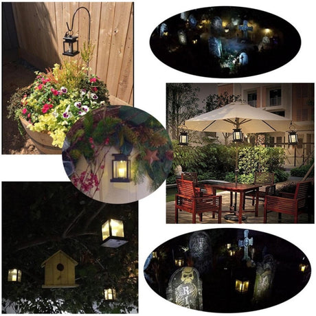 Solar Candle Light Retro Outdoor Waterproof LED Garden Light, Candle - LYDARZ