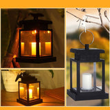 Solar Garden Candle Light - Retro Outdoor Waterproof LED Lamp