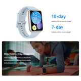 Original Huawei WATCH FIT 2 Smart Sports Watch, Black, Pink, Blue, Gray, White