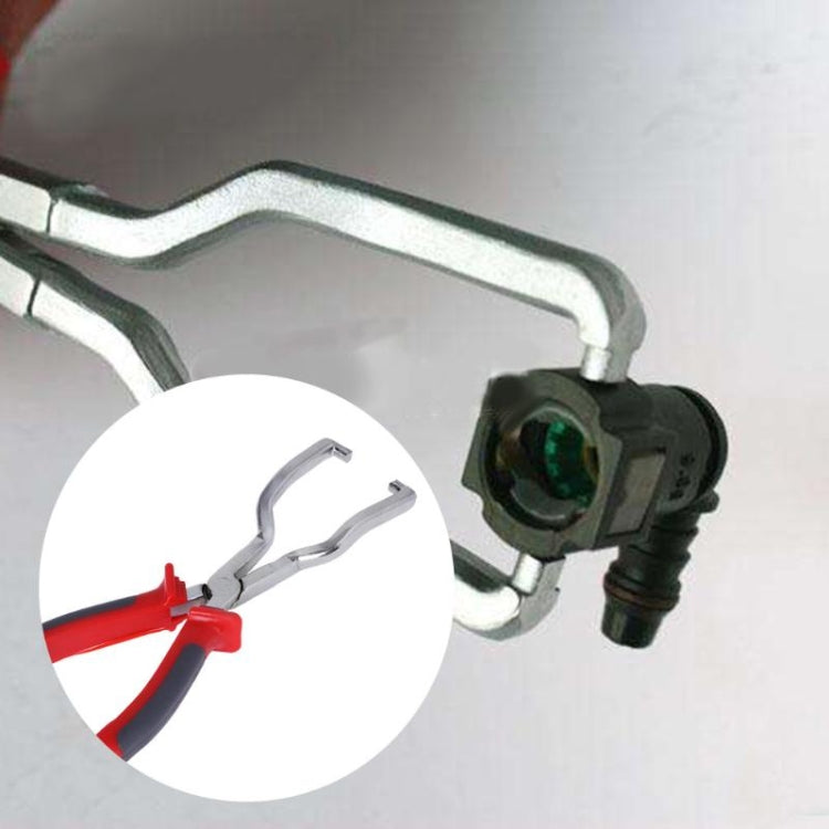 Alicates de acero para conectar tuberías de gasolina, para un desmontaje rápido en la reparación de automóviles.