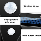 Solar Wall Lamp with Body Induction – Waterproof Outdoor Garden Villa Street Lighting