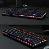 Rapoo V700S 104-Key RGB Backlit USB Wired Gaming Mechanical Keyboard