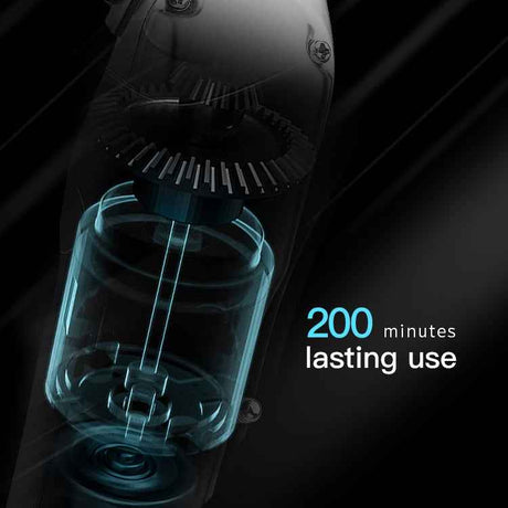 Retro Oil Head Electric Pusher Strong Power Electric Fader LCD Digital Display Rechargeable Hair Clipper, EU Plug, US Plug