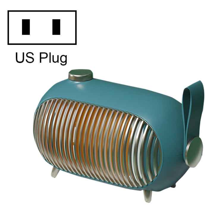 N301 Mini Heater Office Desk Silent Hot Air Heater Household Bedroom Heater, EU Plug, US Plug