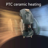 N301 Mini Heater Office Desk Silent Hot Air Heater Household Bedroom Heater, EU Plug, US Plug