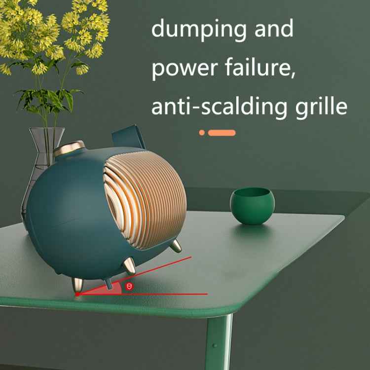 N301 Mini Heater Office Desk Silent Hot Air Heater Household Bedroom Heater, EU Plug, US Plug