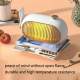 N301 Mini Heater Office Desk Silent Hot Air Heater Household Bedroom Heater, EU Plug, US Plug
