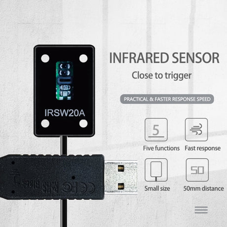 Pcsensor IRSW20A USB Switch Programming Keyboard Mouse Automatic Scanner Proximity Sensor - LYDARZ