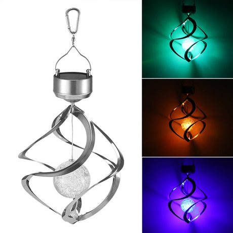 Solar Wind Chime Lamp Outdoor Waterproof Garden Decoration Hanging Lamp - LYDARZ