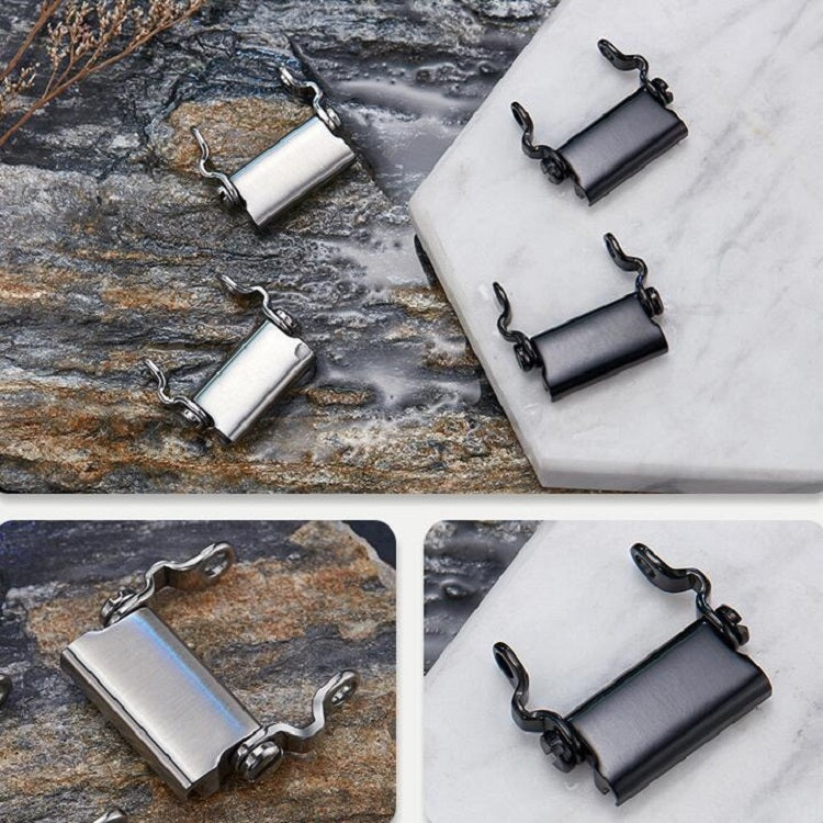 Pulsera multifuncional de acero inoxidable para supervivencia para hombre.