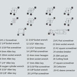 Multifunctional Stainless Steel Outdoor Survive Tool Bracelet for Men - LYDARZ