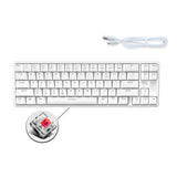 Ajazz K680T Mini USB Wired Dual-mode Charging 68-keys Laptop Bluetooth Mechanical Keyboard