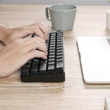 Teclado mecánico RK61 para juegos móviles, tableta, Bluetooth/inalámbrico, modo dual, 61 teclas