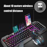 K680 RGB Rechargeable Gaming Wireless Keyboard and Mouse Set