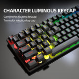 ZIYOULANG T3 Wireless Charging Gaming Lighted Keyboard and Mouse Set