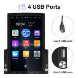 Reproductor MP5 para coche con pantalla vertical de 9,7 pulgadas, cristal HD 2.5D, navegación Android, todo en uno, estándar, estándar con cámara de 4 luces, estándar con cámara de 8 luces, estándar con cámara de 12 luces