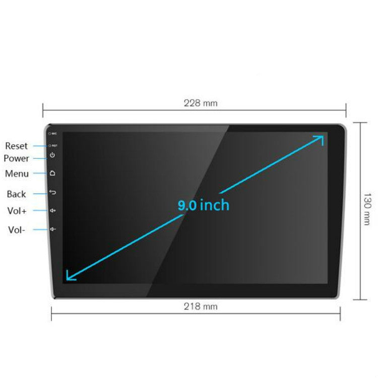Universal Machine Android Smart Navigation Car Navigation DVD Reversing Video Integrated Machine, 9inch 1+16G Standard, 9inch 2+16G Standard, 9inch 2+32G Standard, 10inch 1+16G Standard, 10inch 2+16G Standard, 10inch 2+32G Standard                     ...