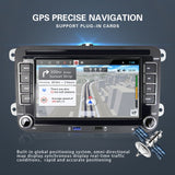 Adecuado para Volkswagen 7 pulgadas Reproductor multimedia para coche Navegación Bluetooth Marcha atrás Máquina integrada Android 10.0, 1+16G, 2+16G, 2+32G